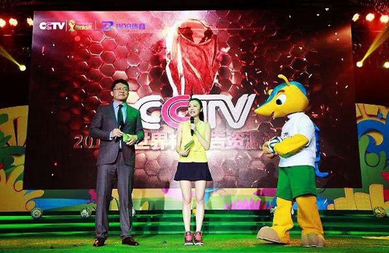 2014年B天博体育获得巴西世界杯赛事直播广告